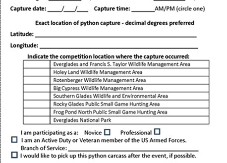 A screen shot of the Python Challenge Data Sheet